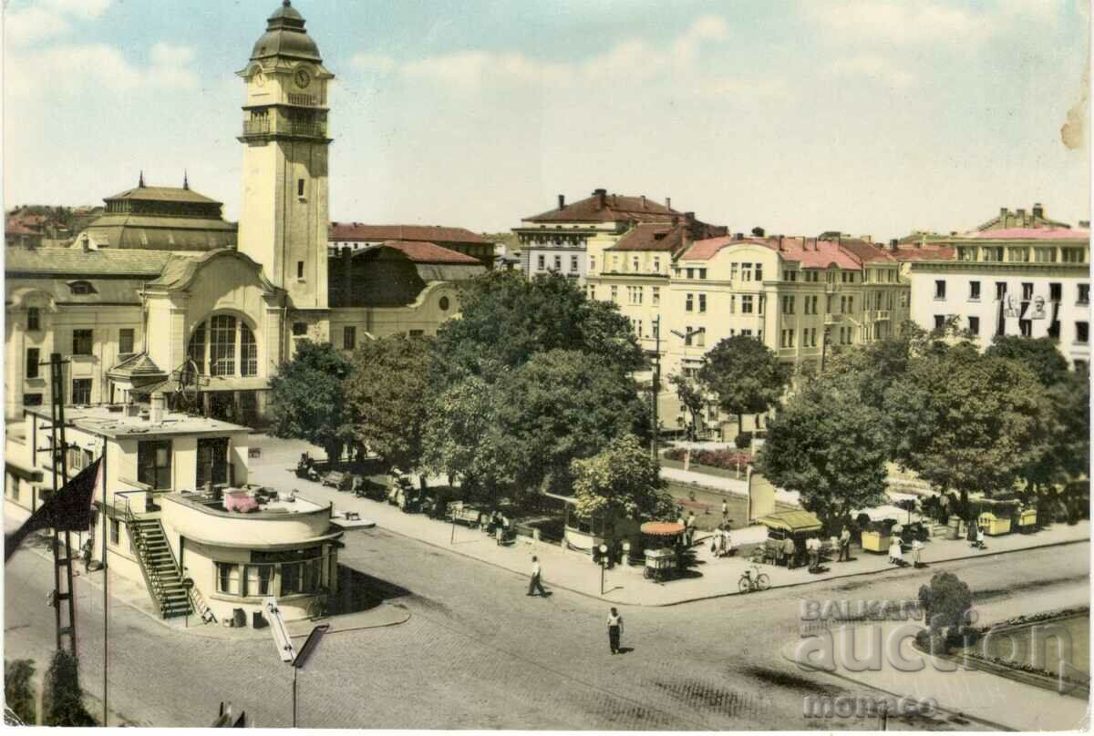 Old postcard - Burgas, View A-4