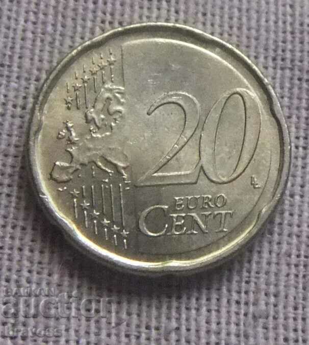 Germany- 20 c 2016 A with price 0.60 BGN | € 0.31 Germany- 20 c 2016 A with price 0.60 BGN | € 0.31