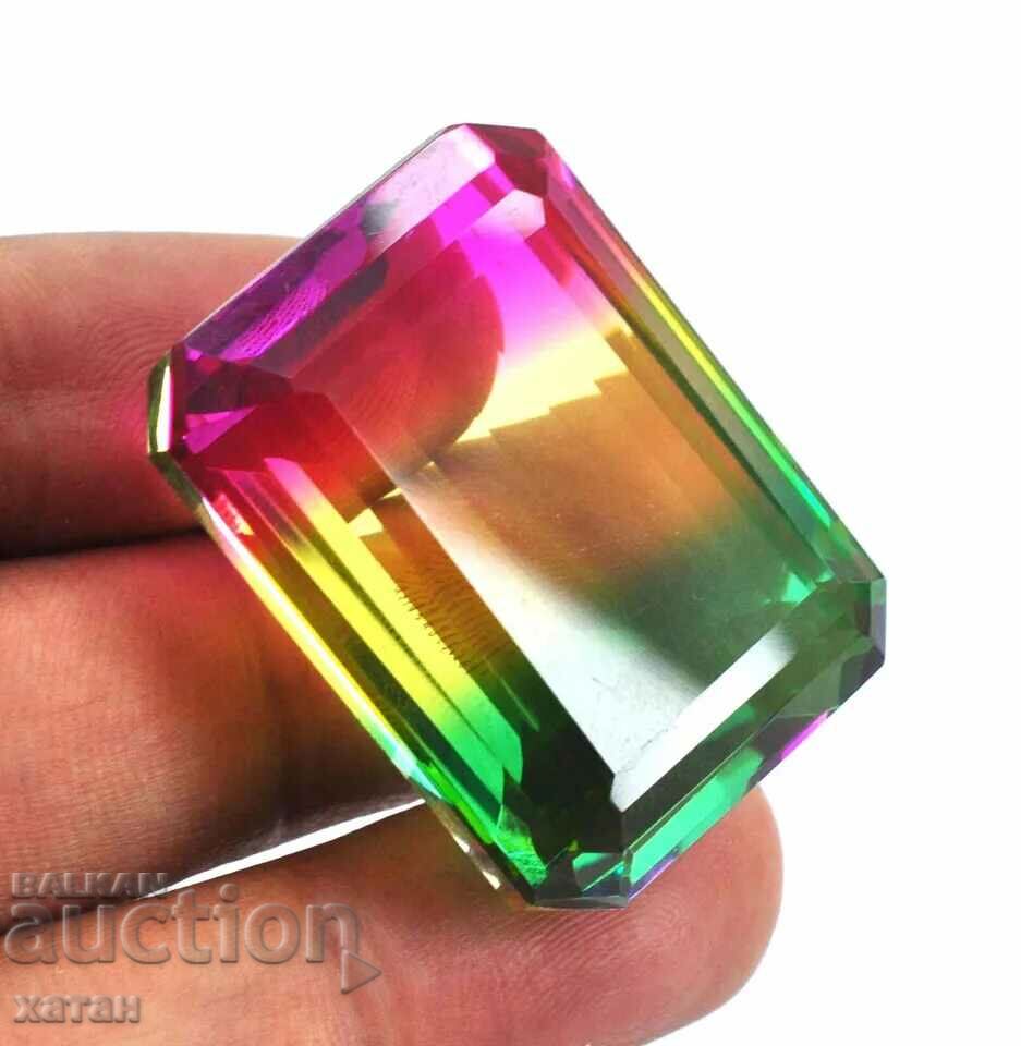 BZC! 67.55 carat natural tourmaline multi from 1 penny!