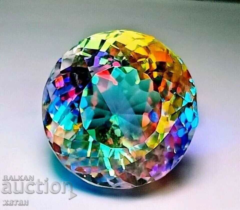 BZC!! 56,85 ct Natural Mystic Topaz από 1 σεντ!!