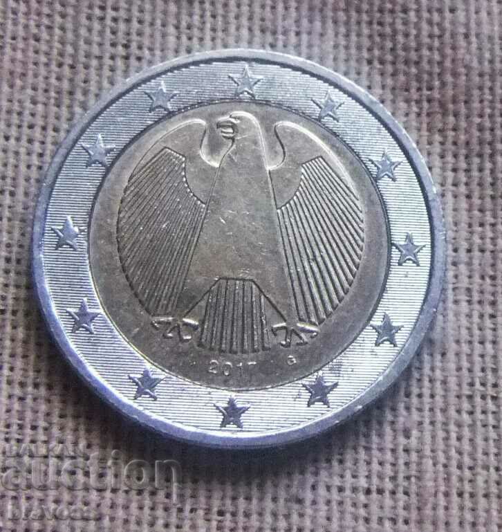 Germany- 2 euro 2017 G