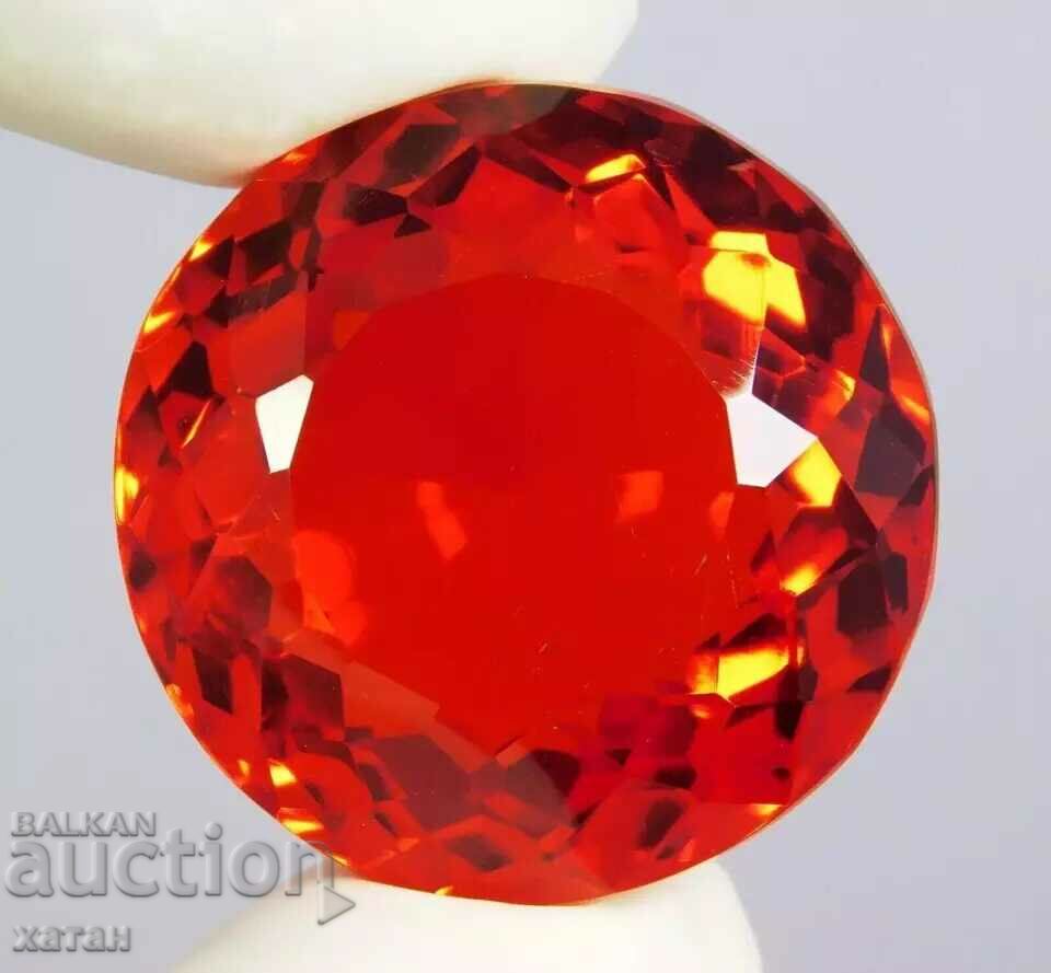 BZC! 86,25 ct Natural Fire Opal OMGTL 1ct Cert!