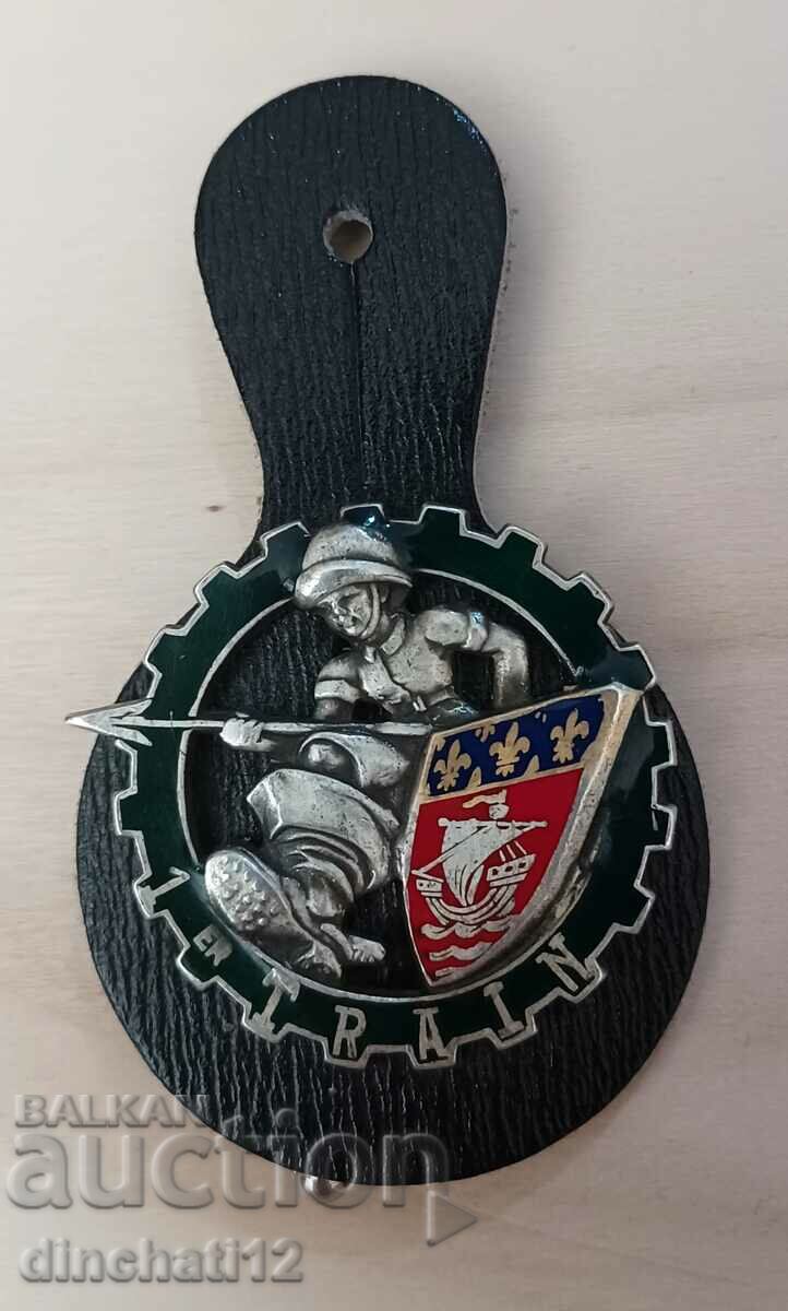 Military Badge. 1 ER TRAIN - Railway troops France Train with price 21.90 BGN | € 11.20 Military Badge. 1 ER TRAIN - Railway troops France Train with price 21.90 BGN | € 11.20