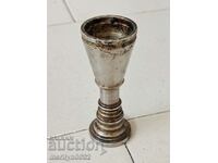 Old Bulgarian candle holder for one candle