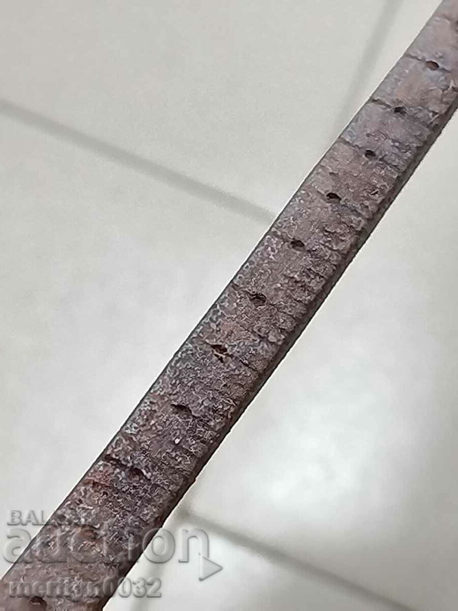 Ottoman scale with mace, scale, weight, wrought iron - 6 Ottoman scale with mace, scale, weight, wrought iron - 6