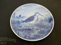 Porcelain wall plate