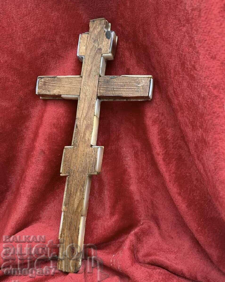 Ένας μεγάλος σταυρός από φίλντισι του 19ου αιώνα. - 7 Ένας μεγάλος σταυρός από φίλντισι του 19ου αιώνα. - 7