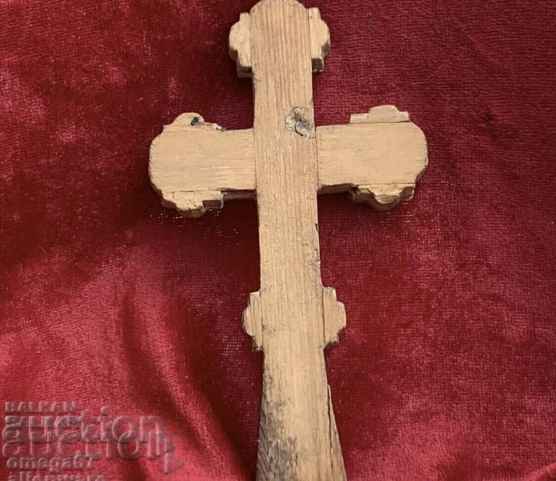 Bozhigrob mother-of-pearl cross from the 19th century. - 6