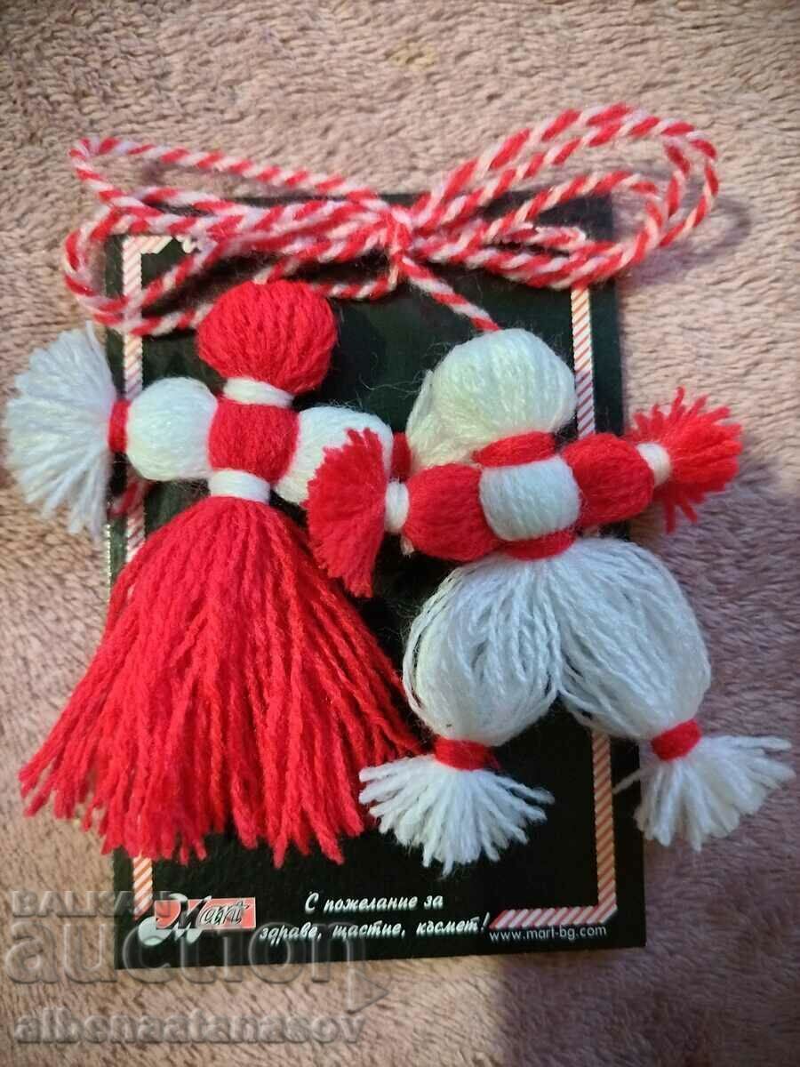 Martenitsi Pijo and Penda handmade Martenitsi Pijo and Penda handmade