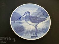 Porcelain vintage wall plate