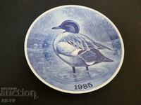 Porcelain vintage wall plate