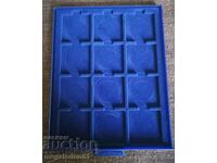 PVC box for 12 coins (cardboards), second hand (used)