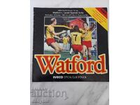 Program de fotbal - Watford - Levski - Spartak 1983