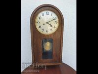 Gustav Becker German Wall Clock WORKING