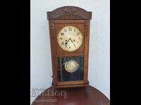 Gustav Becker German Wall Clock WORKING