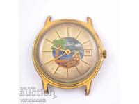 USSR Men's Watch Art Gold Plated Dial 20Mk Not Working