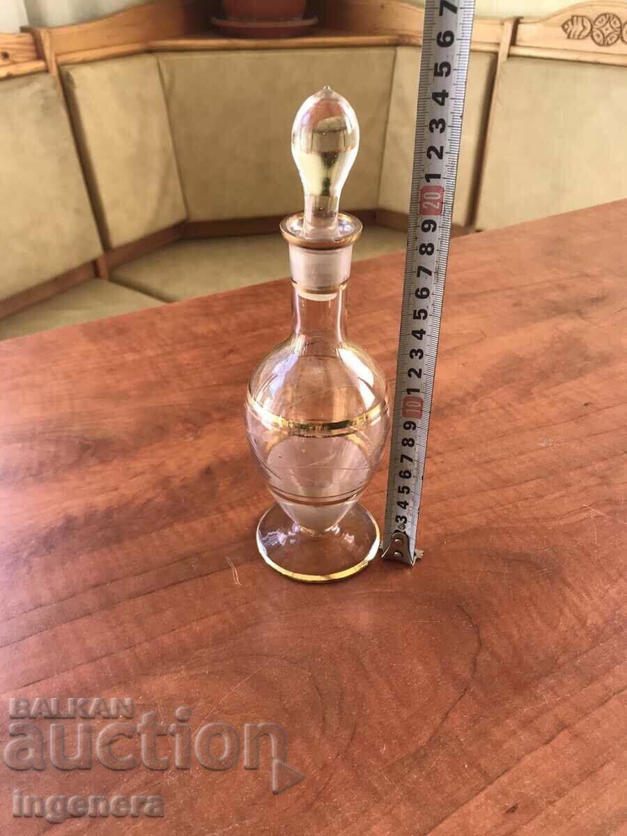 SOCA BOTTLE THIN WALL FOR BRANDY ENGRAVED GOLD with price 35.00 BGN | € 17.90 SOCA BOTTLE THIN WALL FOR BRANDY ENGRAVED GOLD with price 35.00 BGN | € 17.90