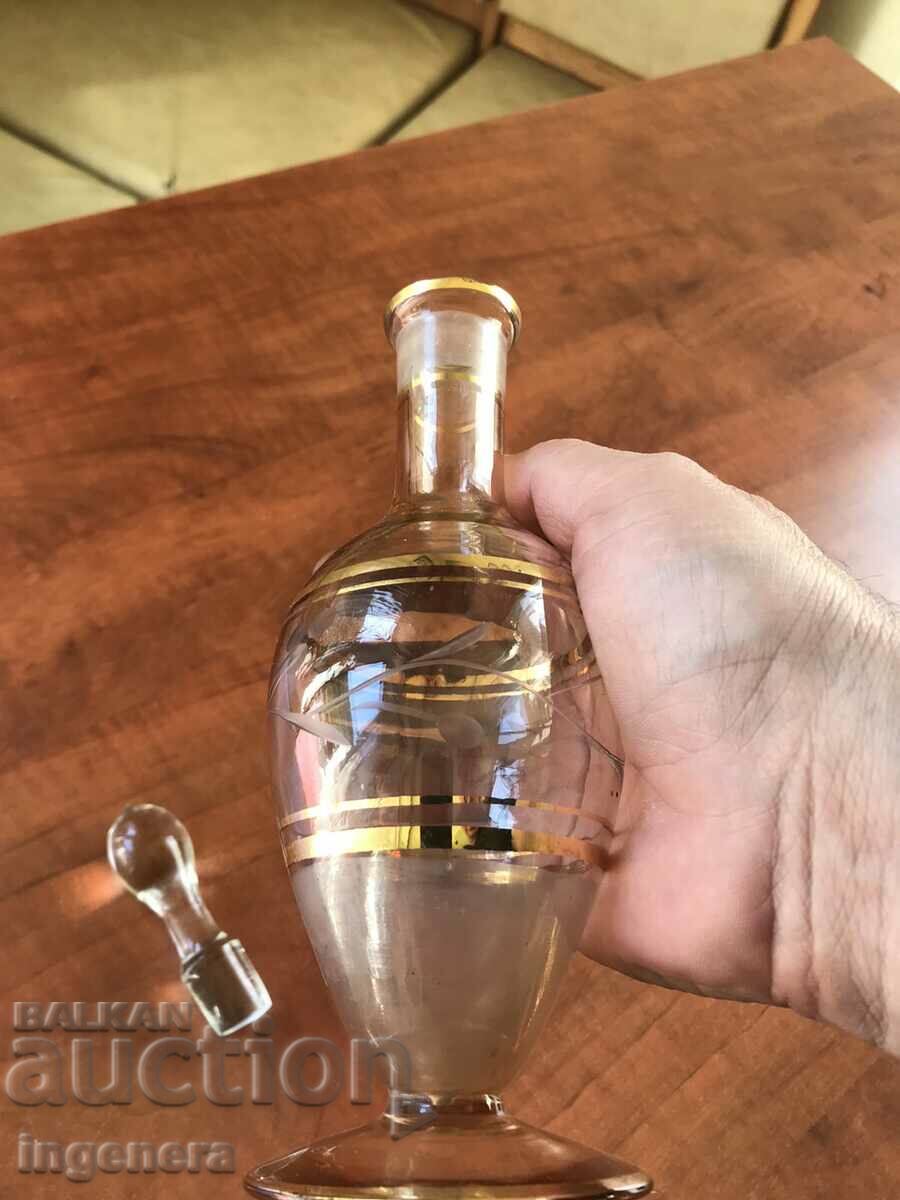 Delivery of SOCA BOTTLE THIN WALL FOR BRANDY ENGRAVED GOLD Delivery of SOCA BOTTLE THIN WALL FOR BRANDY ENGRAVED GOLD