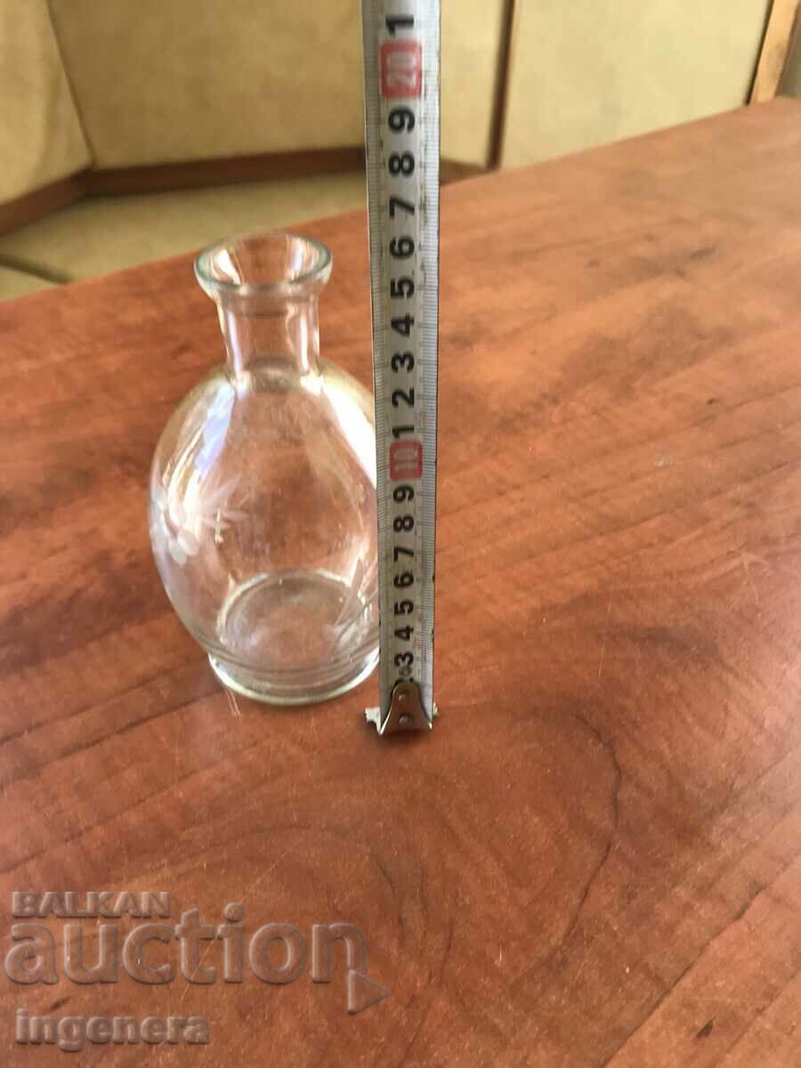 SOCA THIN-WALLED BRANDY BOTTLE, ENGRAVED with price 29.00 BGN | € 14.83