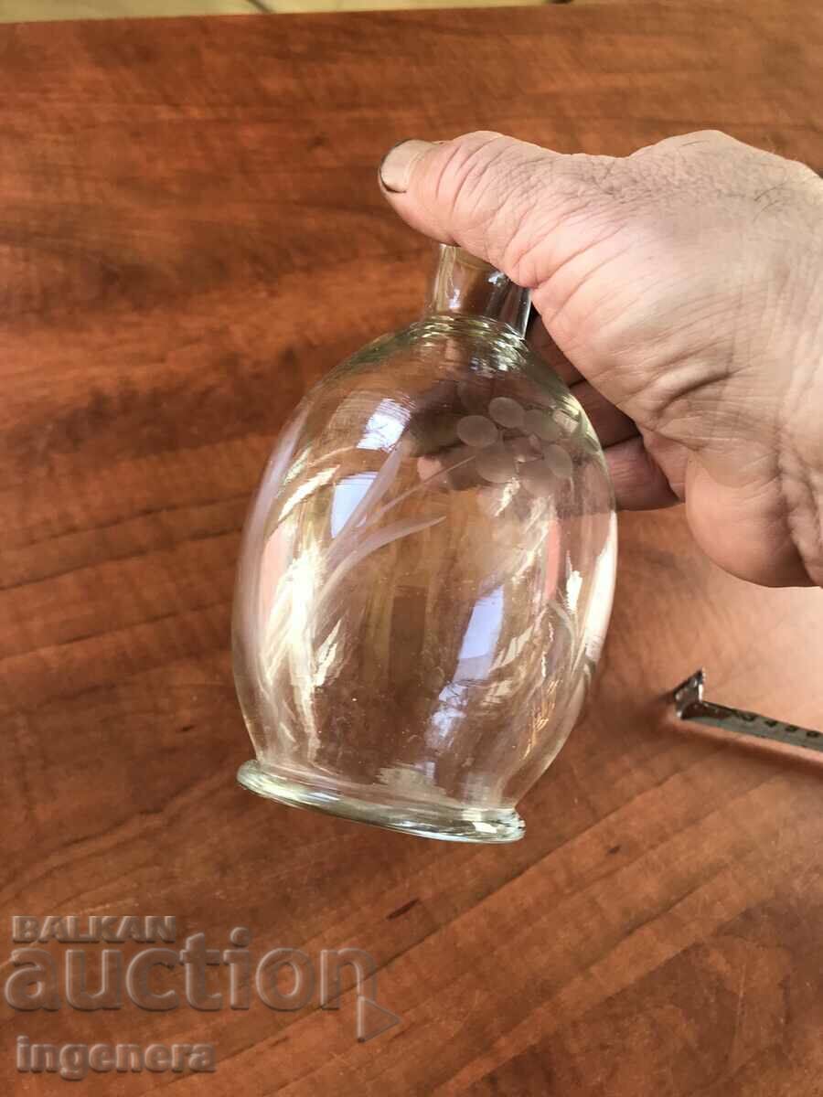 Delivery of SOCA THIN-WALLED BRANDY BOTTLE, ENGRAVED