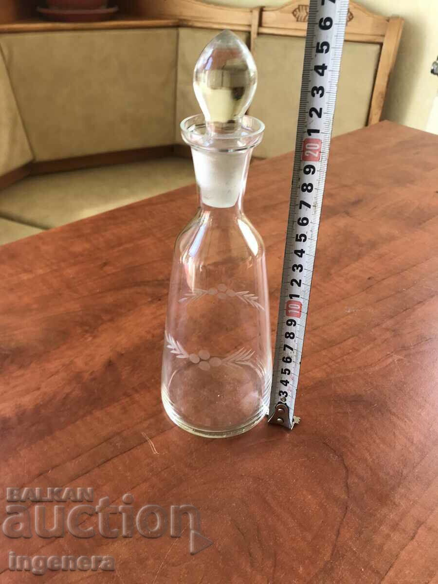 SOCA BOTTLE THIN WALL FOR BRANDY ENGRAVED GOLD with price 35.00 BGN | € 17.90 SOCA BOTTLE THIN WALL FOR BRANDY ENGRAVED GOLD with price 35.00 BGN | € 17.90