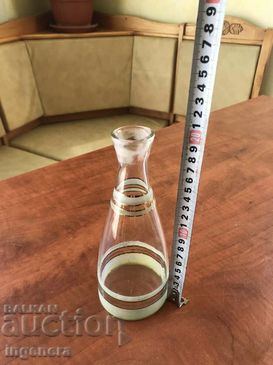 SOCA BOTTLE THIN WALL FOR BRANDY ENGRAVED GOLD with price 35.00 BGN | € 17.90 SOCA BOTTLE THIN WALL FOR BRANDY ENGRAVED GOLD with price 35.00 BGN | € 17.90