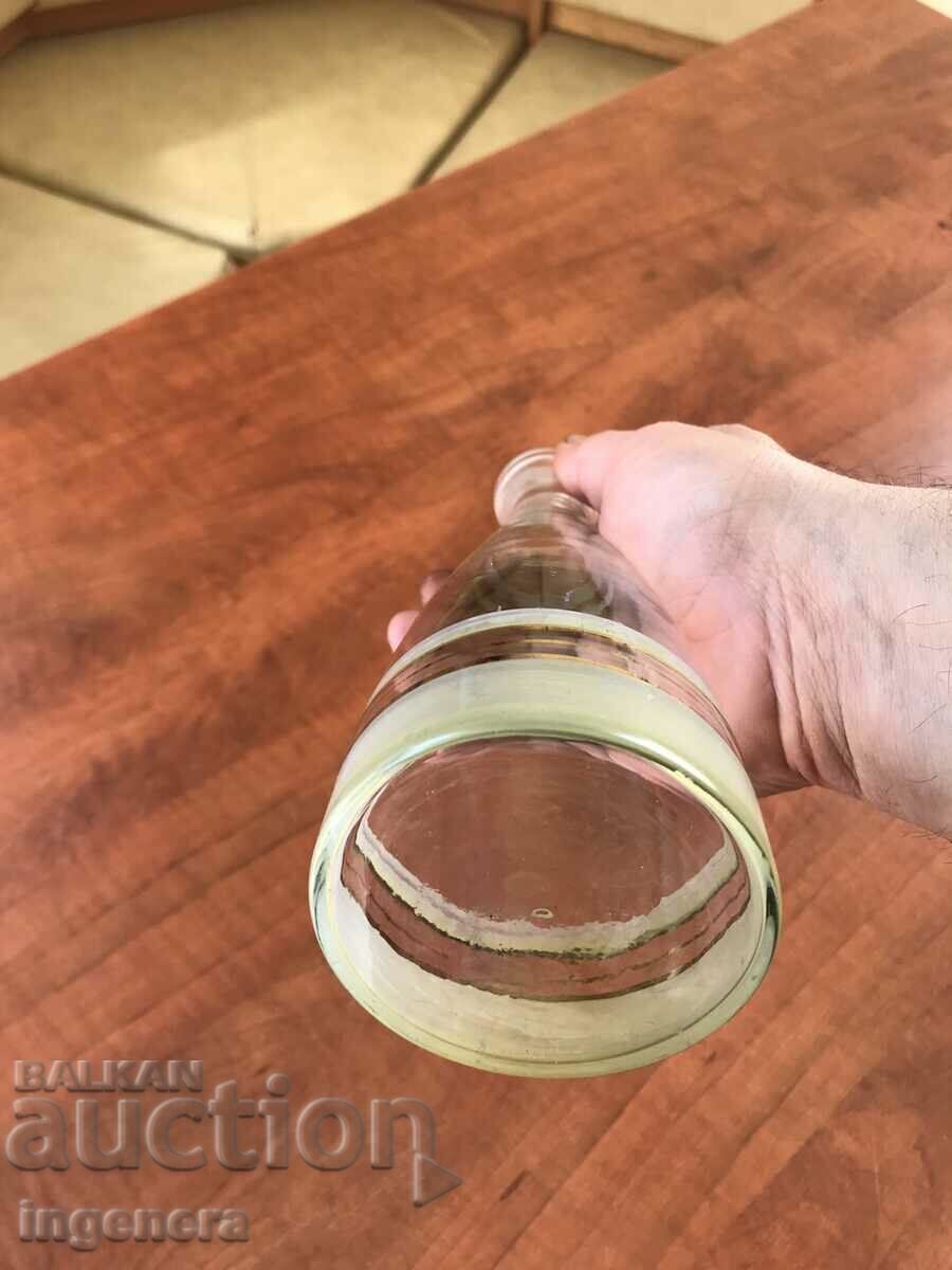 SOCA BOTTLE THIN WALL FOR BRANDY ENGRAVED GOLD - 5 SOCA BOTTLE THIN WALL FOR BRANDY ENGRAVED GOLD - 5