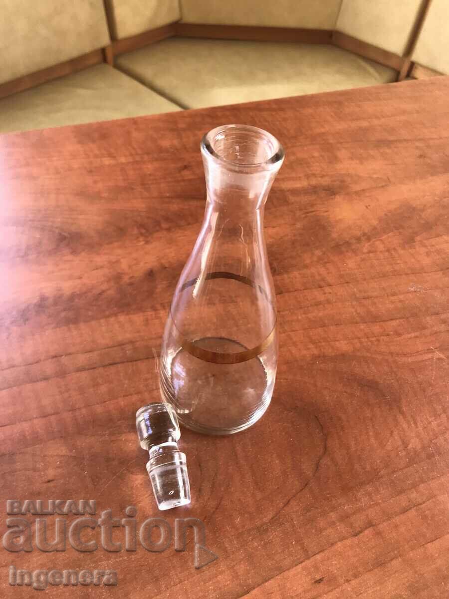 SOCA BOTTLE THIN WALL FOR BRANDY ENGRAVED GOLD with price 35.00 BGN | € 17.90 SOCA BOTTLE THIN WALL FOR BRANDY ENGRAVED GOLD with price 35.00 BGN | € 17.90