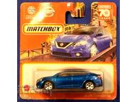 Matchbox in sealed blister.