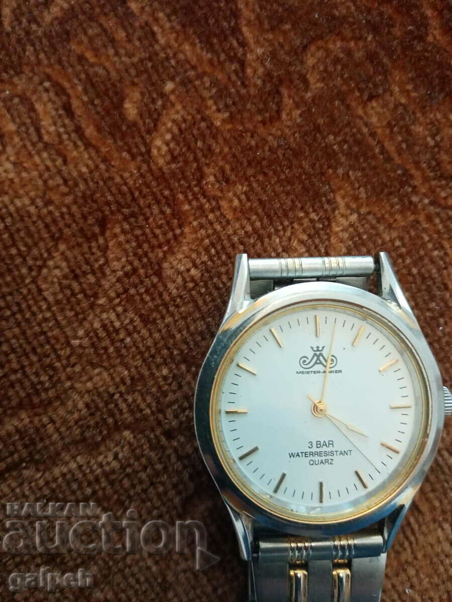 Δημοπρασία ΡΟΛΟΙ "MEISTER - ANKER", QUARZ - 50 BGN Δημοπρασία ΡΟΛΟΙ "MEISTER - ANKER", QUARZ - 50 BGN