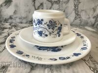 France triple tea set