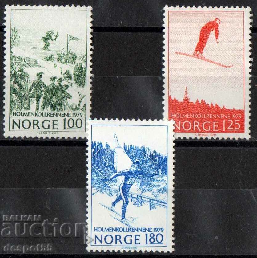 1979. Norvegia. 100 de ani de la cursa Holmenkollen.