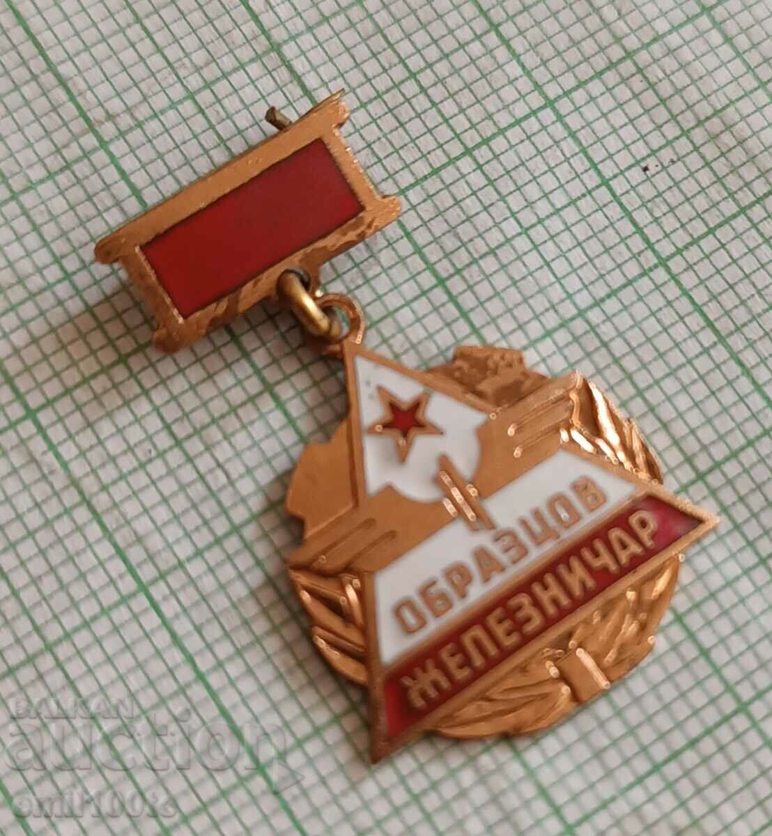 Licitație Insigna - Model Railwayman Licitație Insigna - Model Railwayman