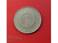 Poland-10 zlotys 1969-jubilee-25 years Poland