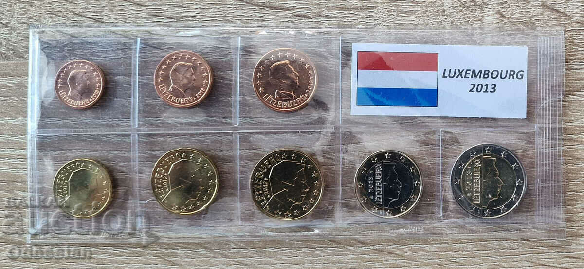 Set „Monede euro standard din Luxemburg - 2013”