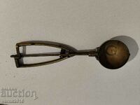 Old Brass Ice Cream Scoop