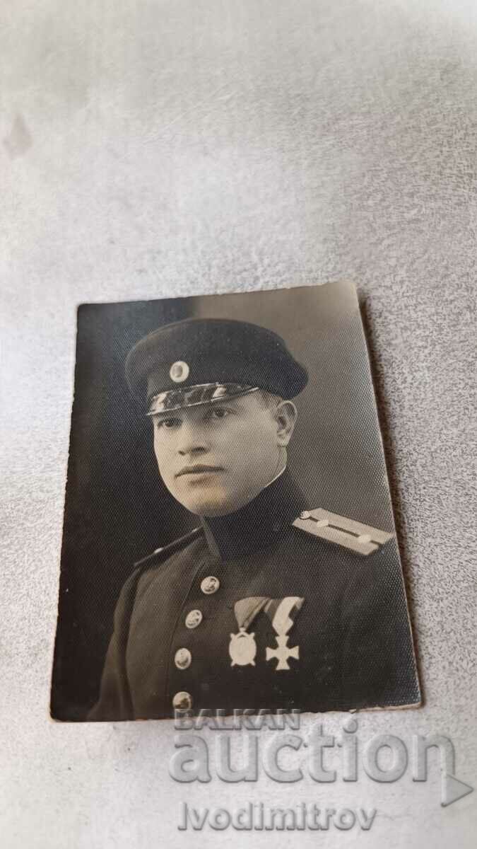 Photo Veliko Tarnovo Officer with two orders 1934