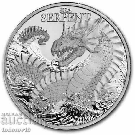 1 ουγκιά Silver The Sea Serpent Mystical Creatures Series -2024