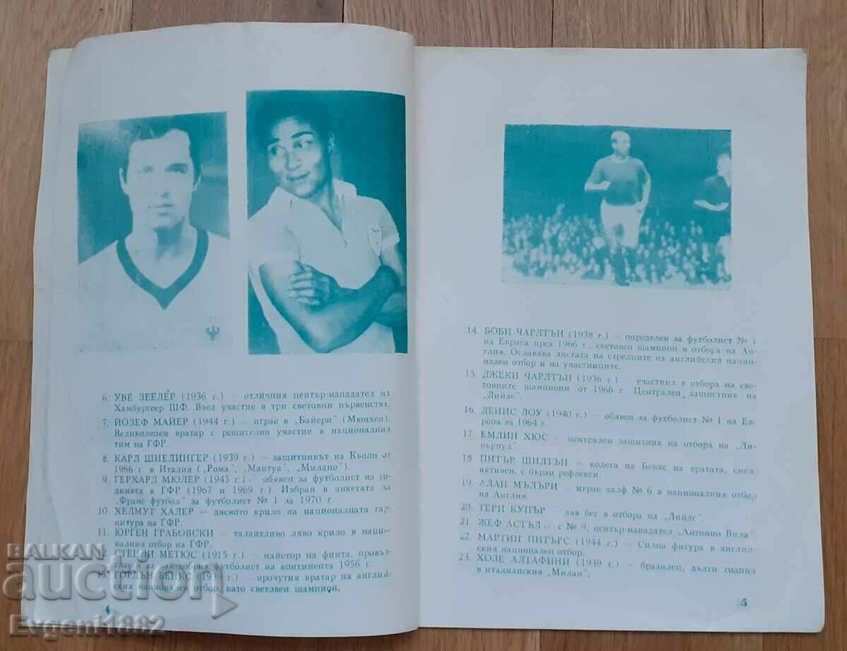 Auction Arena Football Illustrated Catalog Levski CSKA Gundi Penev Auction Arena Football Illustrated Catalog Levski CSKA Gundi Penev