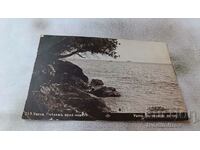 Postcard Varna Landscape by the sea 1933