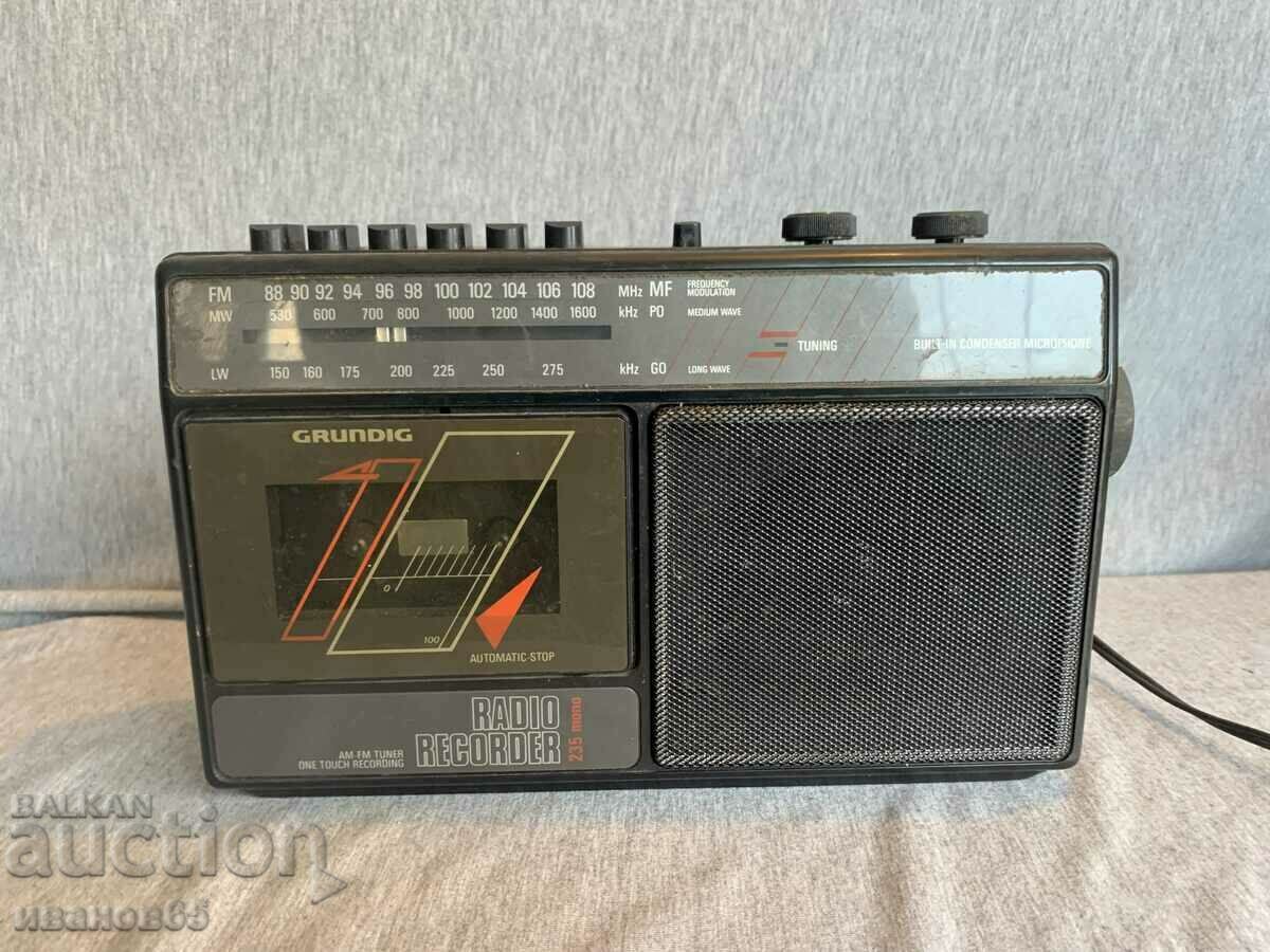 Радиокасетофон grundig rr 235a