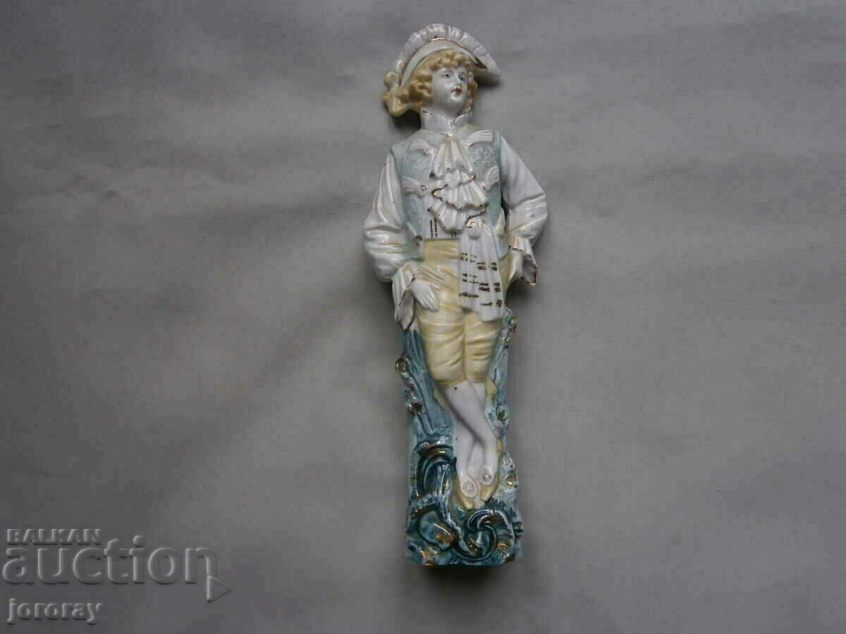 Porcelain biscuit figure 22cm