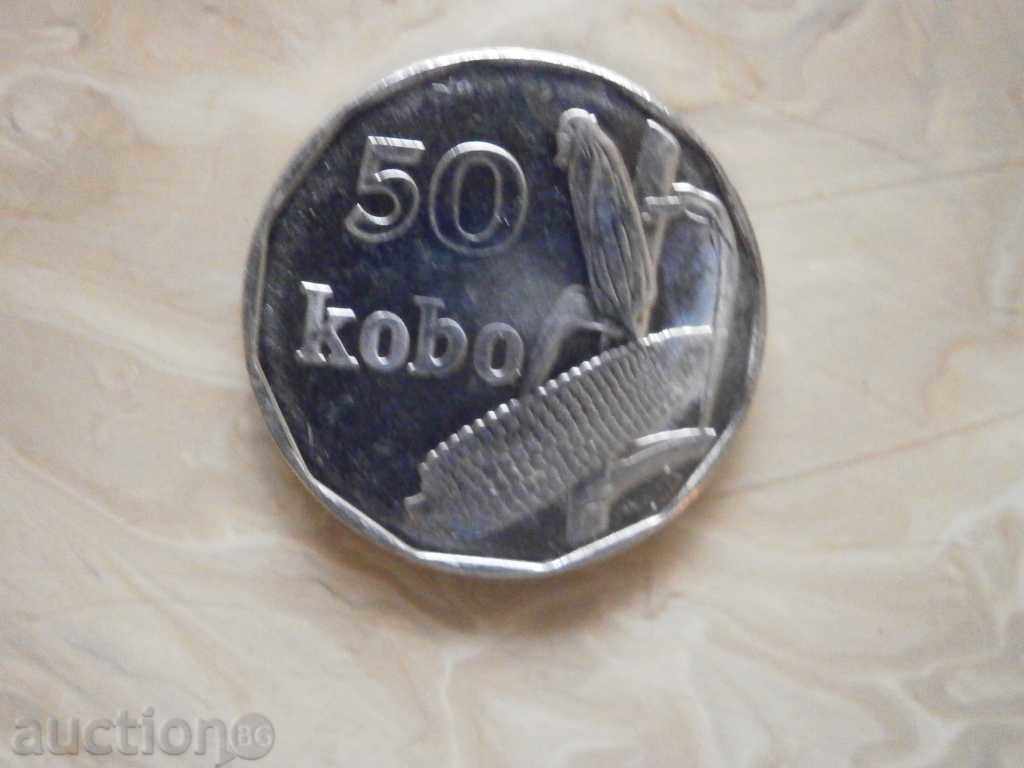 50 kobo-Nigeria, 2006, new