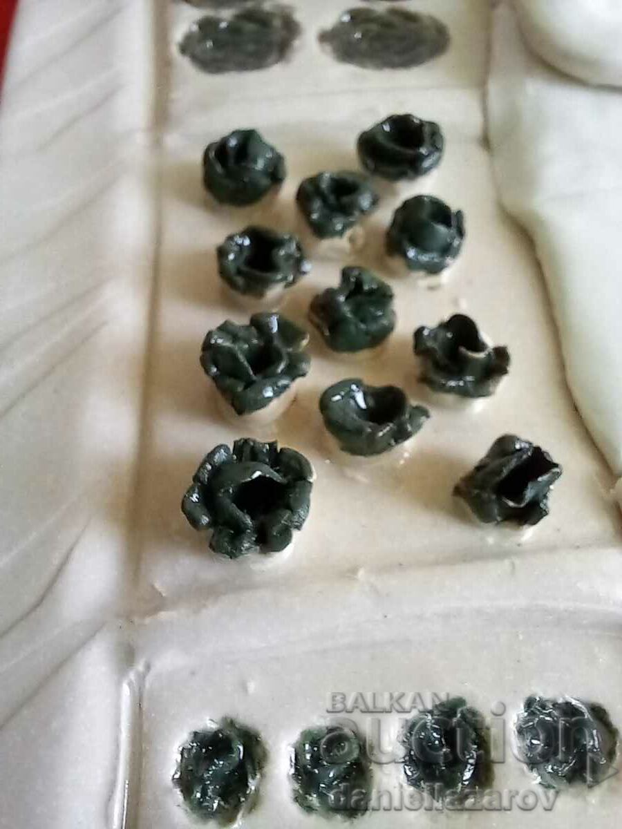 Delivery of English Author Wall Relief Porcelain Panel Picture Delivery of English Author Wall Relief Porcelain Panel Picture