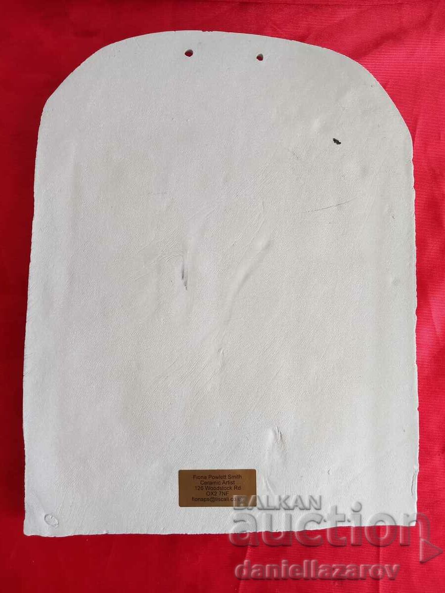 English Author Wall Relief Porcelain Panel Picture - 5 English Author Wall Relief Porcelain Panel Picture - 5