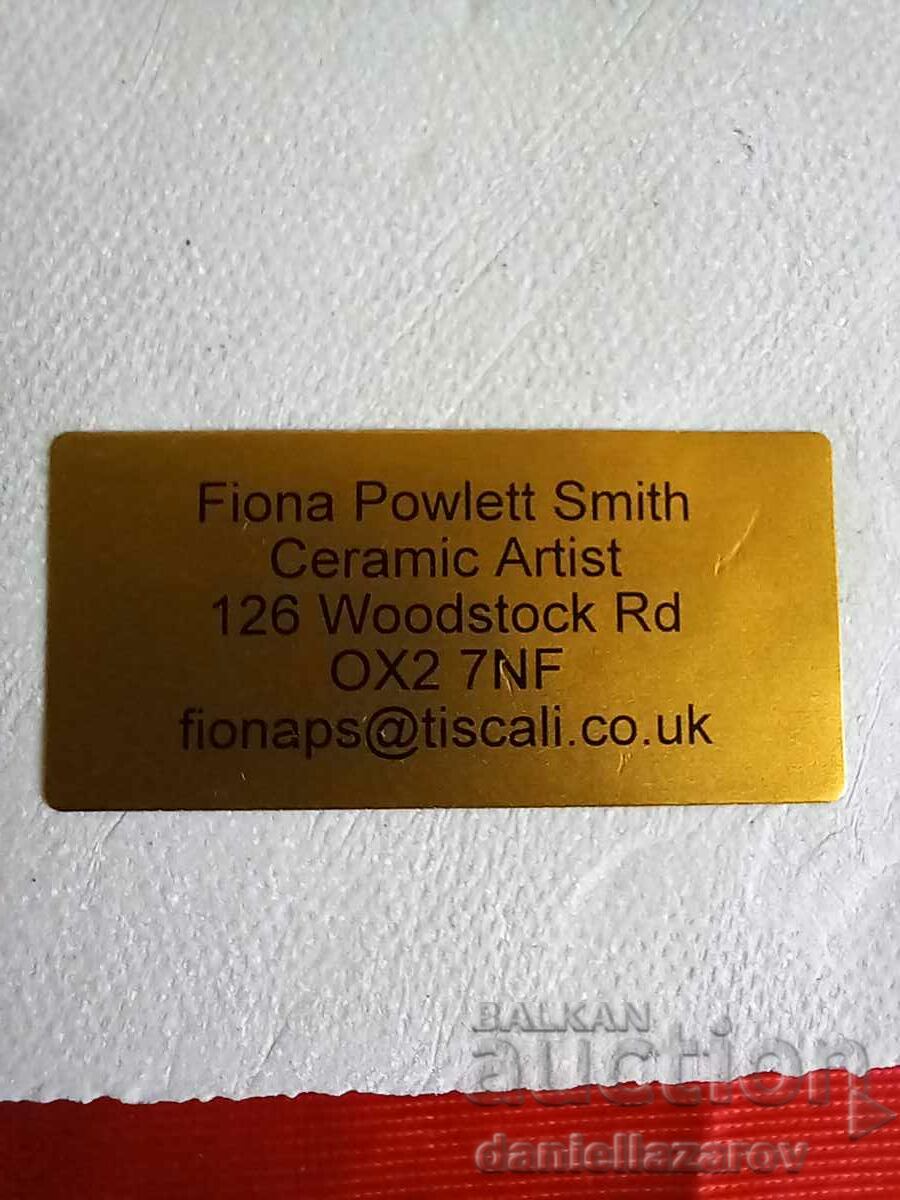 English Author Wall Relief Porcelain Panel Picture - 6 English Author Wall Relief Porcelain Panel Picture - 6