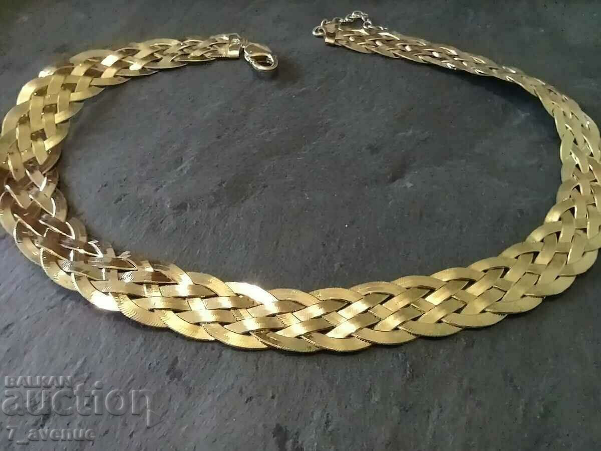 Κολιέ κολιέ κοσμήματα ασήμι 925 με επιχρύσωση 6.09.24 με τιμή 180.00 BGN | € 92.03 Κολιέ κολιέ κοσμήματα ασήμι 925 με επιχρύσωση 6.09.24 με τιμή 180.00 BGN | € 92.03