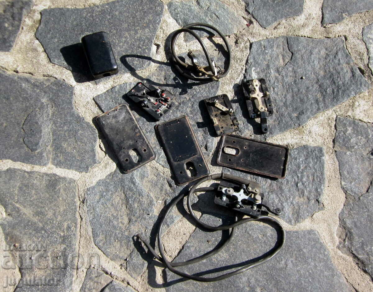 lot of morse key parts