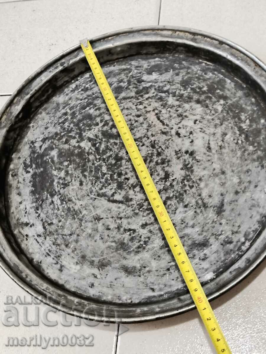 Ταψί για πίτα, χάλκινο, κατσαρόλα, μπλε, χάλκινο ταψί - 5