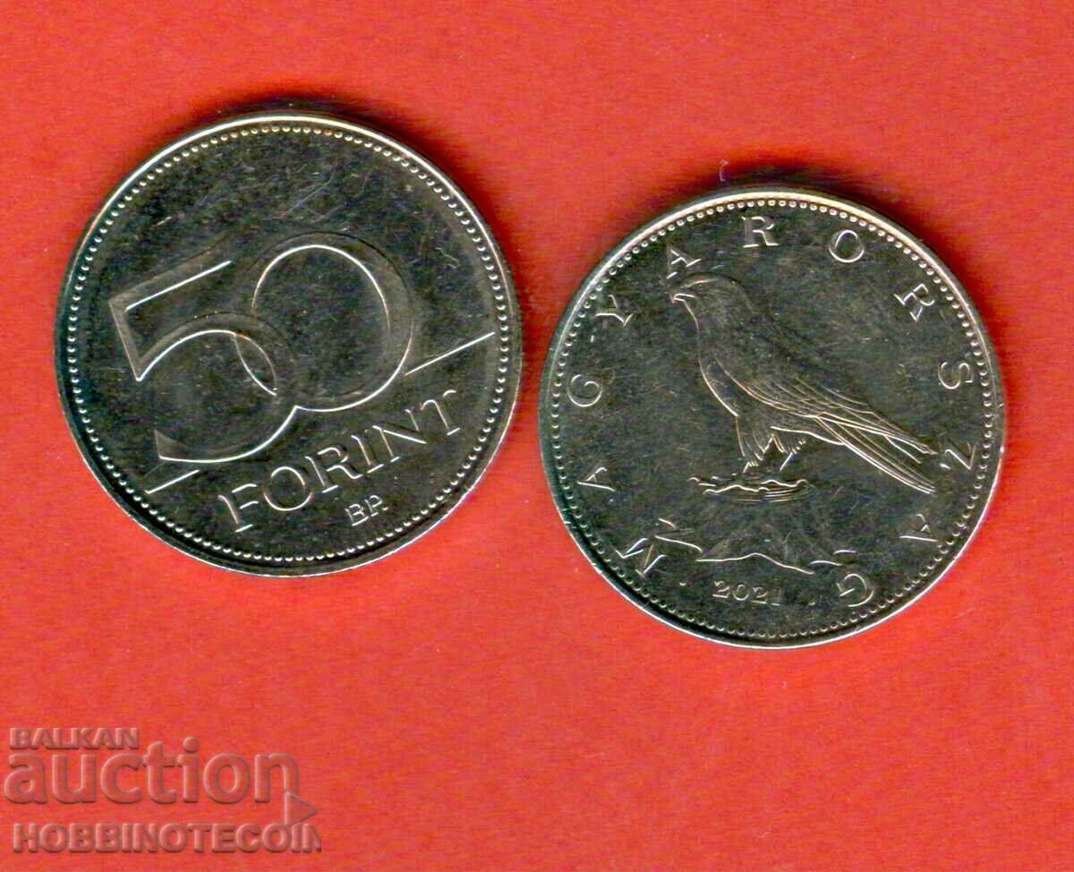 HUNGARY HUNGARY 50 Forints 2021 NEW UNC HUNGARY HUNGARY 50 Forints 2021 NEW UNC